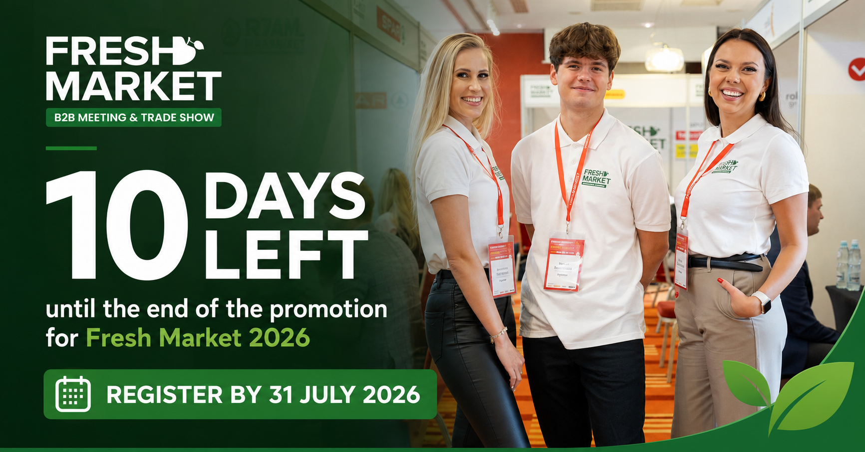 Pozostało 10 dni na skorzystanie z promocji Early Bird na Fresh Market 2026