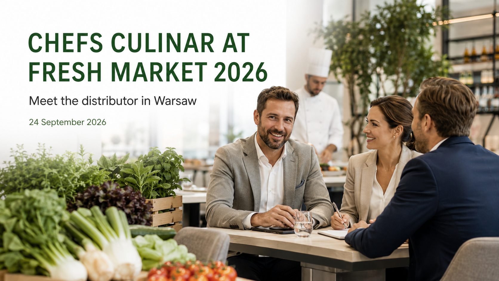 CHEFS CULINAR Joins Fresh Market 2026 in the Distributors Hub