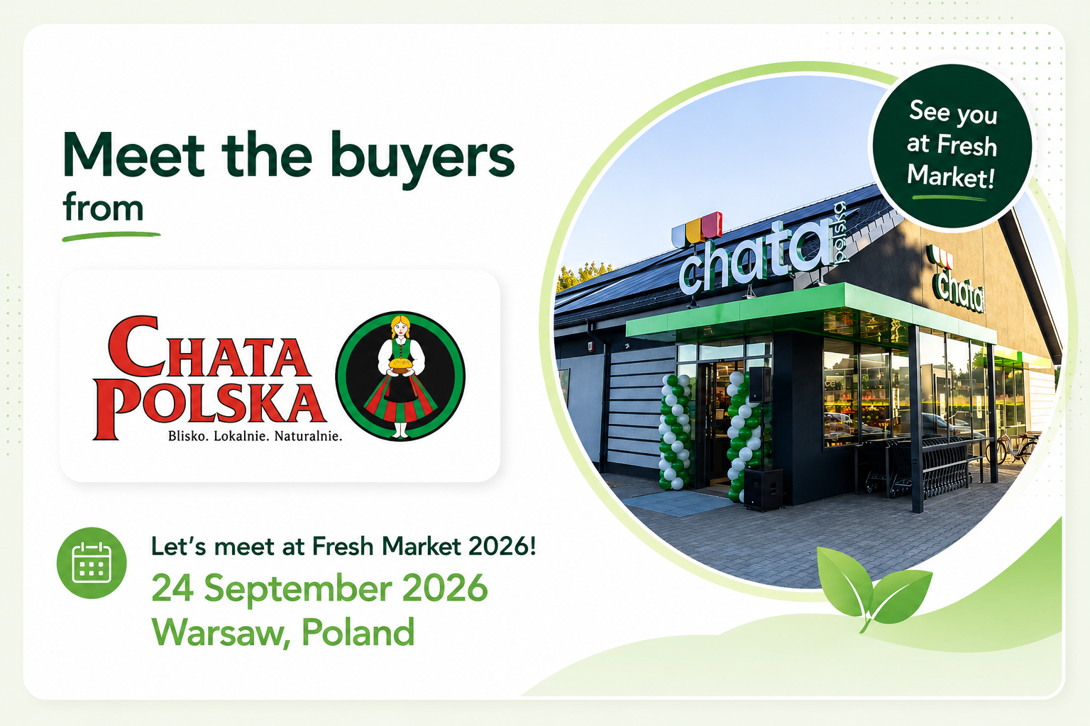 Chata Polska Joins Fresh Market 2026