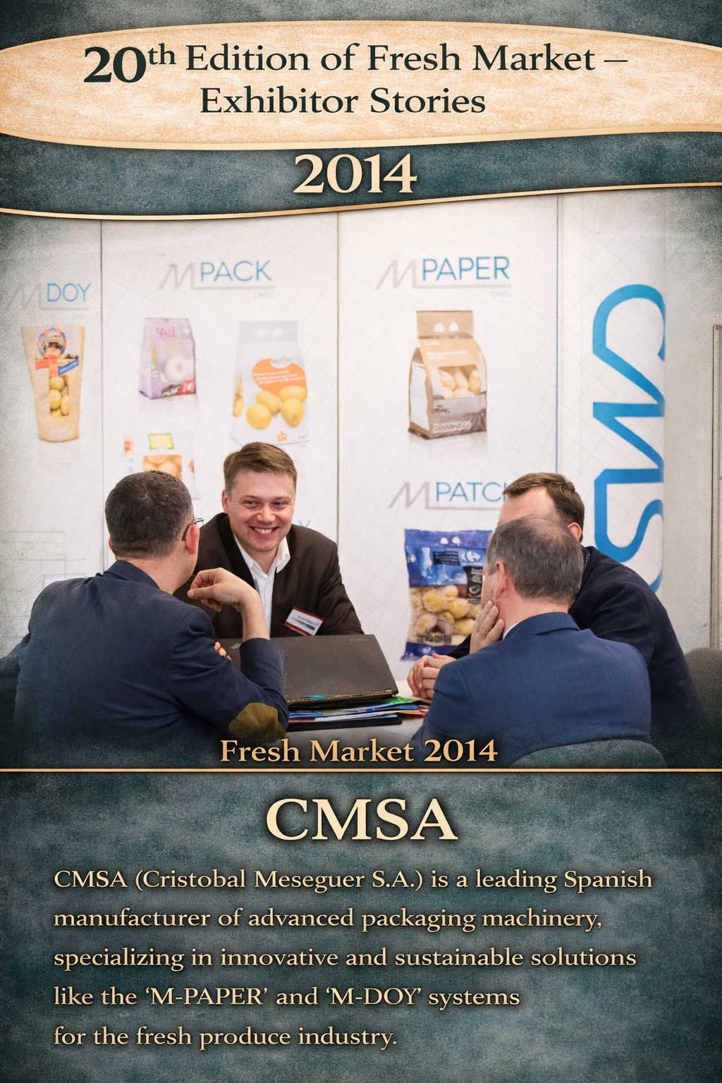 2014 — Cristóbal Meseguer (CMSA) · When packaging stopped being just packaging