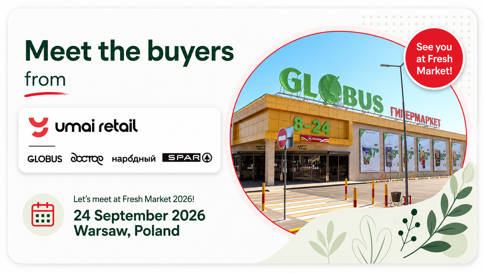 Kyrgyz Retail Giant Umai Group Joins Fresh Market 2026
